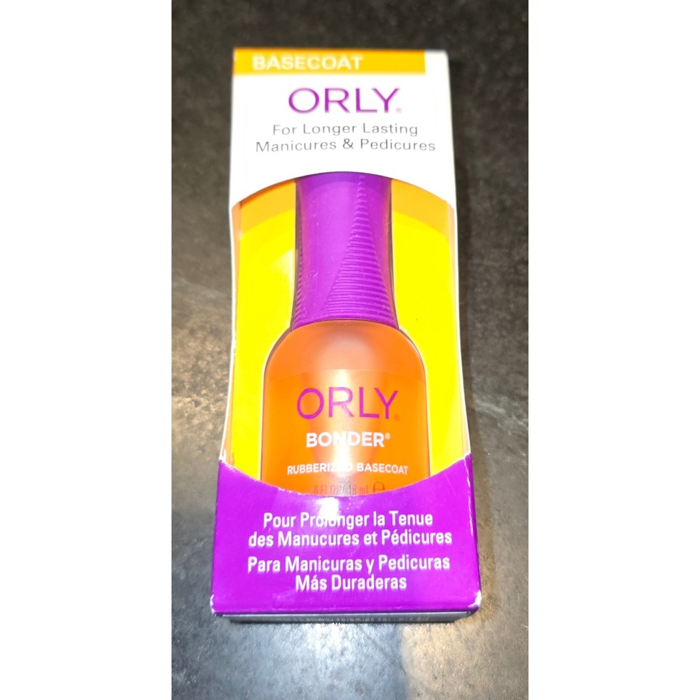 ORLY Bonder Rubberized Basecoat 0.6 fl oz 18ml Long Lasting Manicure 44101